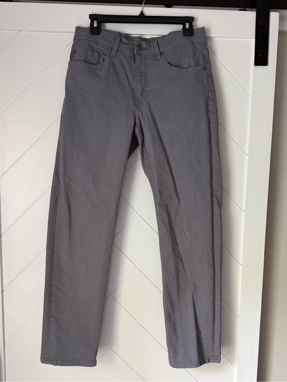 Devil Dog Men's Straight-Leg Jeans in Slate Gray 30 x 30